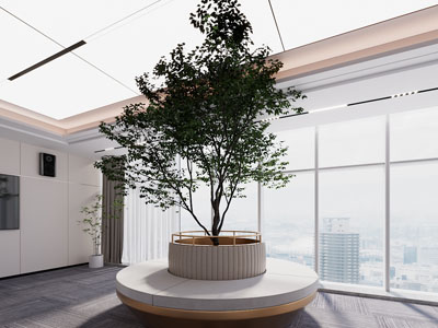 现代室内景观园艺小品