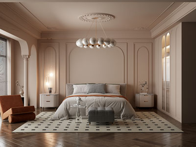 法式卧室