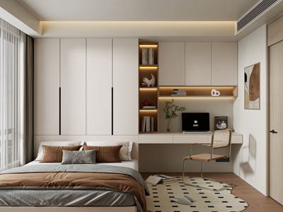 现代榻榻米卧室