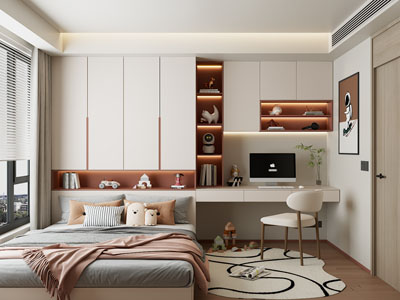 现代榻榻米卧室