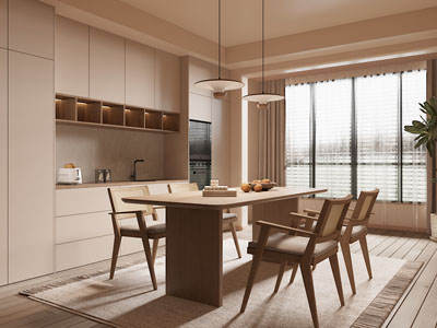 现代中古风餐厅