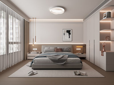 现代卧室