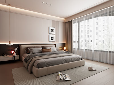 现代卧室
