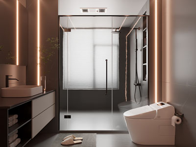 现代卫浴间 洗手间