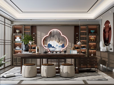 新中式茶室