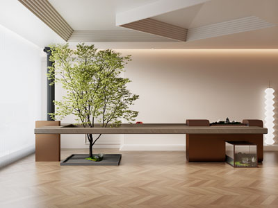 现代中古风茶室