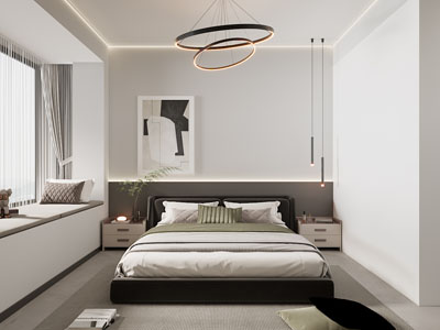 现代卧室