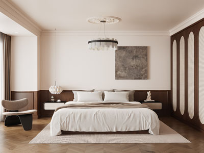 法式中古风卧室