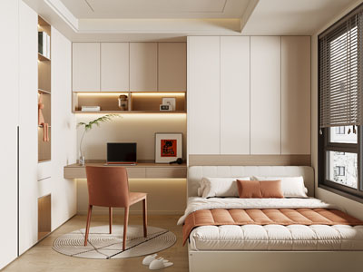 现代榻榻米卧室