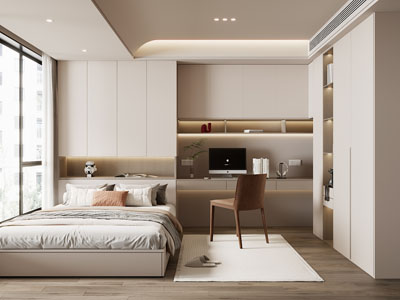 现代榻榻米卧室