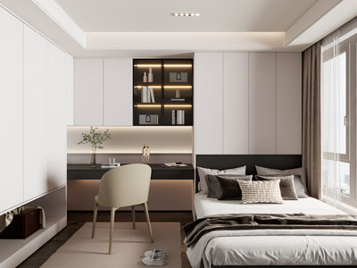 现代榻榻米卧室