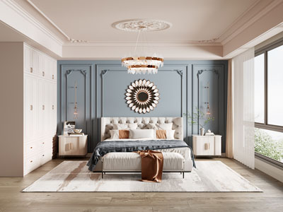 法式轻奢卧室
