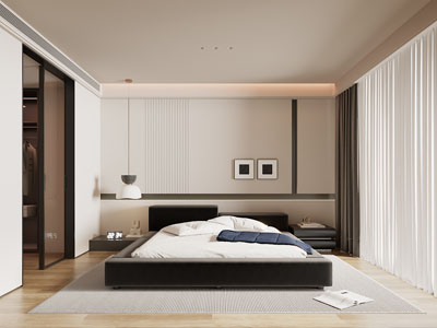 现代主卧室
