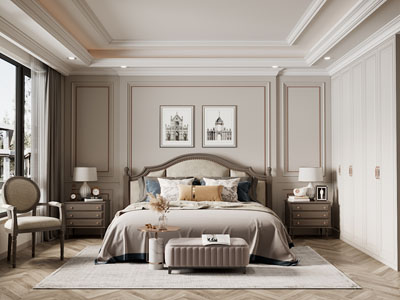 美式卧室
