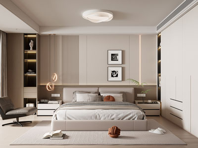 现代卧室