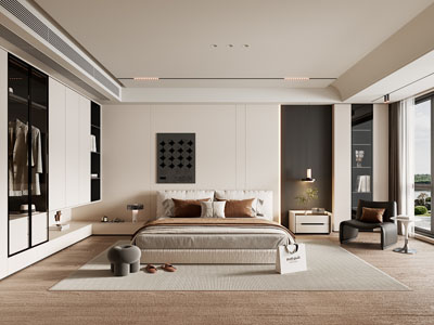 现代卧室