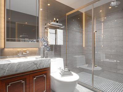 新中式卫浴间 洗手间