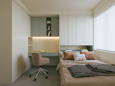 现代榻榻米卧室