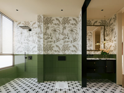 法式卫浴间 洗手间