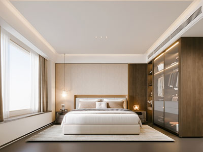 现代中古风卧室