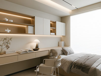 现代榻榻米卧室