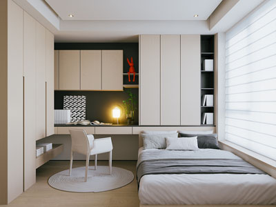 现代榻榻米卧室