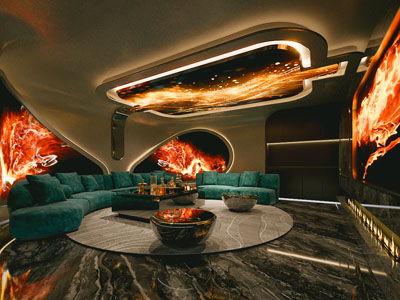 现代KTV包房3d模型 现代KTV包房