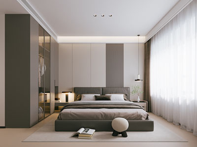现代卧室