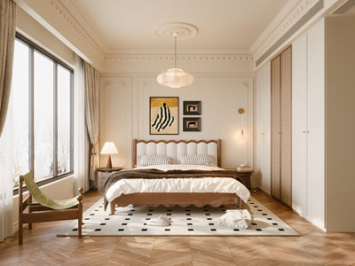 法式中古卧室