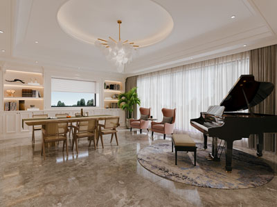 法式中古风客厅