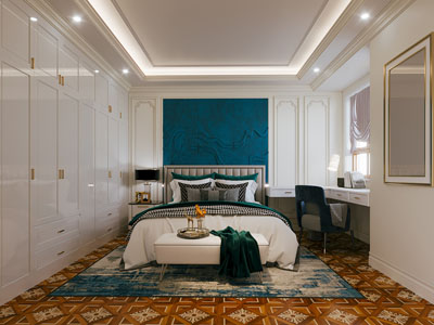 现代轻奢卧室
