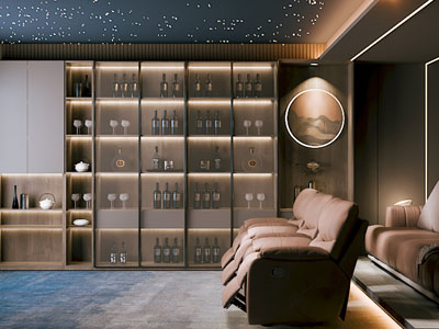 现代视听室 影音室