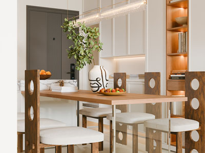 现代中古风餐厅