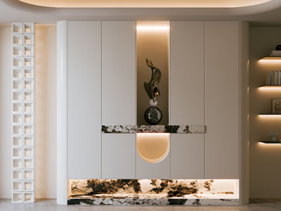 现代玄关装饰鞋柜