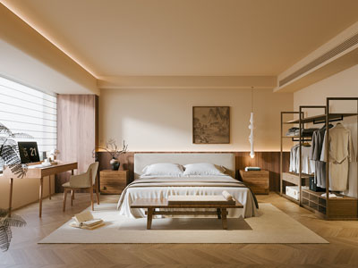 新中式中古风卧室