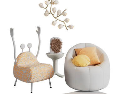 现代休闲椅子 单人沙发