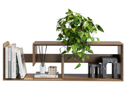 现代书籍 香薰 装饰品摆件组合