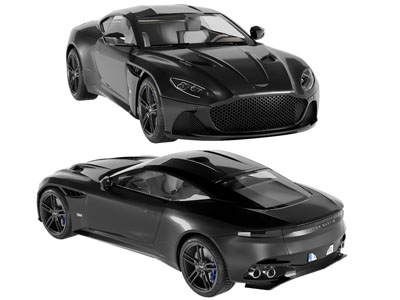 现代黑色轿车 汽车