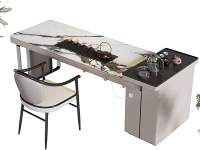 新中式茶桌椅组合