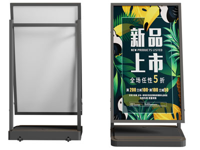 现代海报 广告牌3d模型 现代海报 广告牌