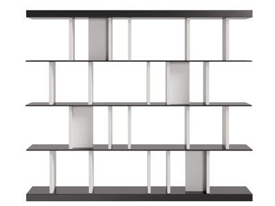 现代镂空装饰书柜