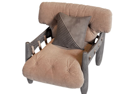 现代布艺休闲椅子