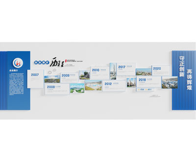 现代企业文化墙 背景墙