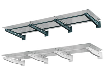 现代玻璃遮阳棚 雨棚