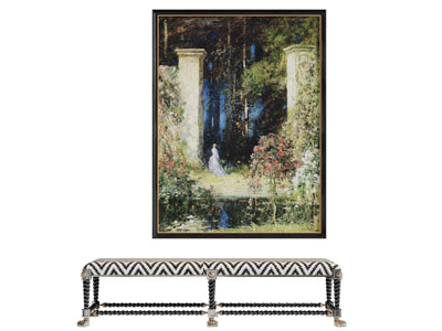 法式装饰挂画 油画