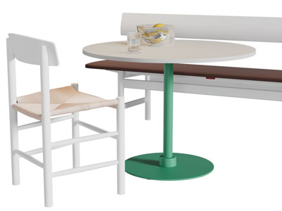 现代休闲餐桌椅组合