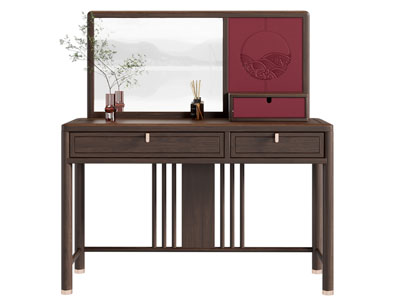 新中式化妆 梳妆台