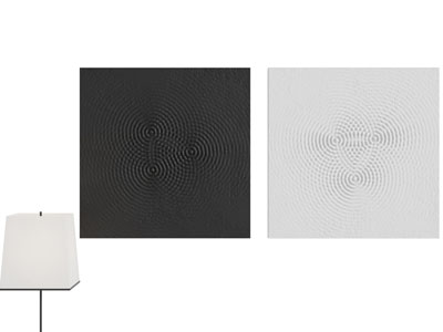 现代黑白装饰挂画