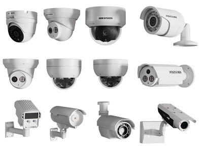 现代监控摄像头3d模型 现代监控摄像头