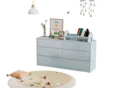 北欧实木边柜 斗柜 收纳柜3d模型 北欧实木边柜 斗柜 收纳柜